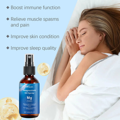 Magnesium Oil Spray for Better Sleep