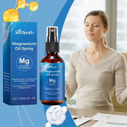 Magnesium Oil Spray 60ml - Natural Sleep & Muscle Relief